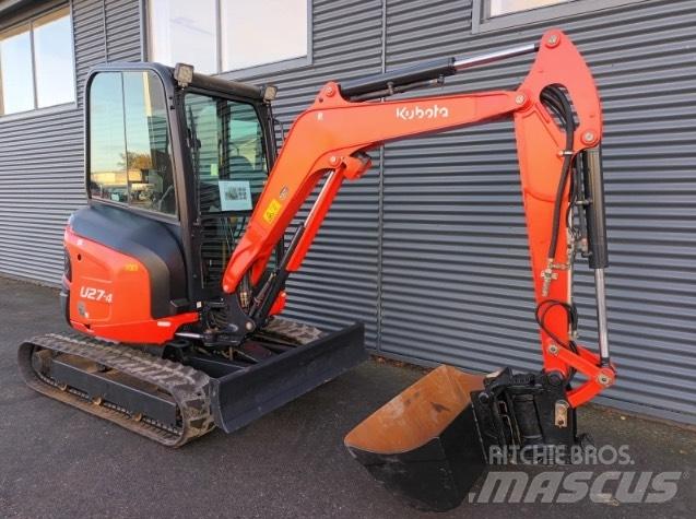 Kubota u27-4 Міні-екскаватори < 7т