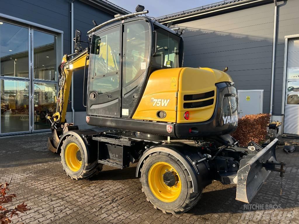 Yanmar B 75 W Колісні екскаватори