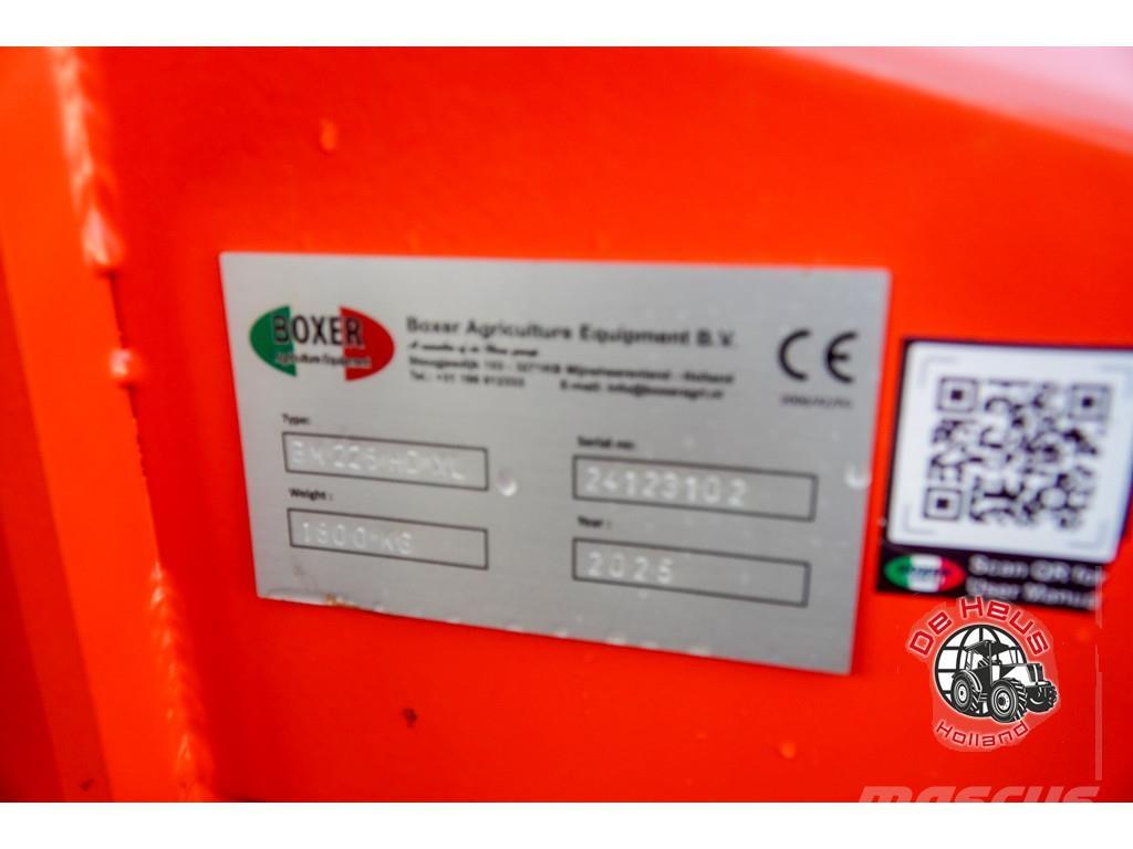 Boxer BM225HD XL Інші землеоброблювальні машини і додаткове обладнання