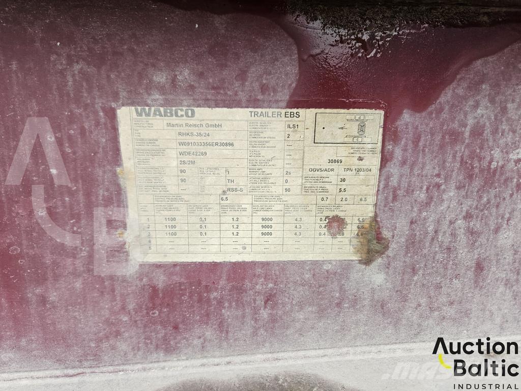 Reisch RHKS-35 Тентовані напівпричепи