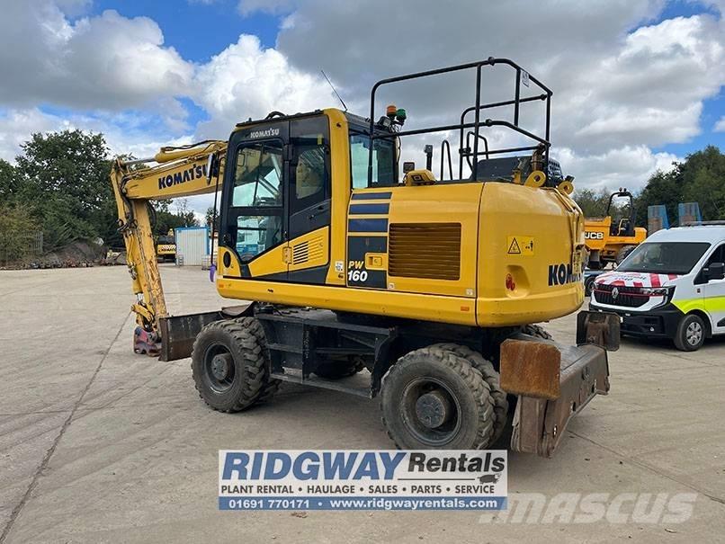 Komatsu PW 160-11 Колісні екскаватори
