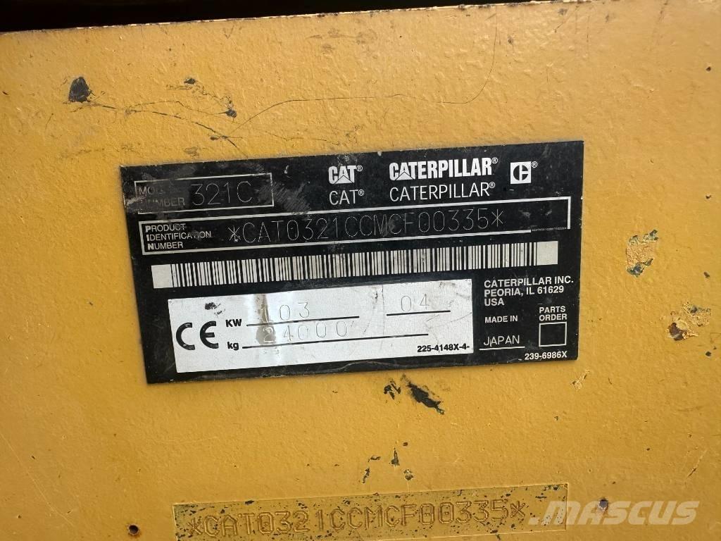 CAT 321 C Гусеничні екскаватори