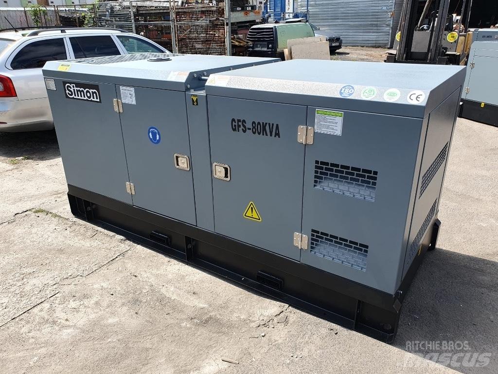 Simon 80KVA Дизельні генератори