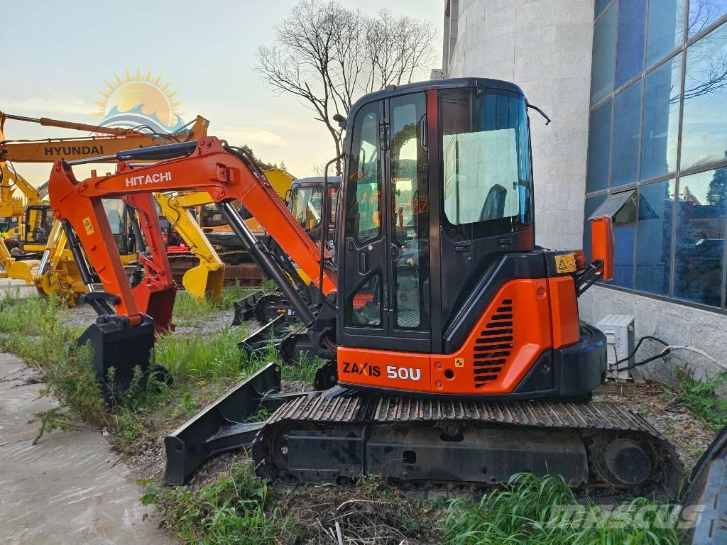 Hitachi ZX 50 U Міні-екскаватори < 7т