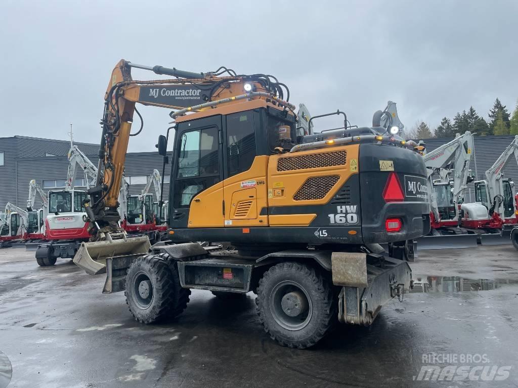 Hyundai HW160 Колісні екскаватори