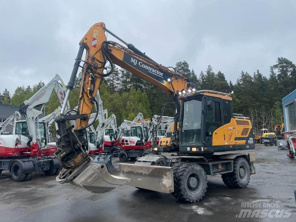 Hyundai HW160 Колісні екскаватори