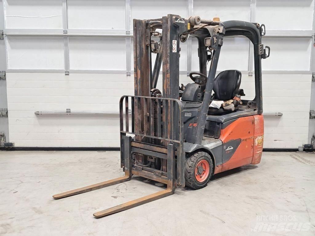 Linde E16C-02 Електронавантажувачі