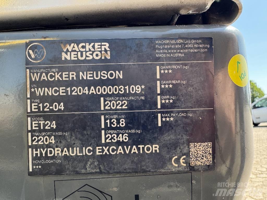 Wacker Neuson ET 24 Міні-екскаватори < 7т