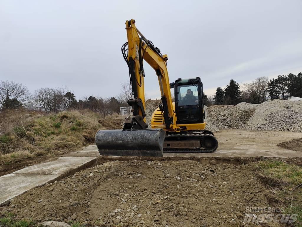 JCB 8085 Середні екскаватори 7т. - 12т.