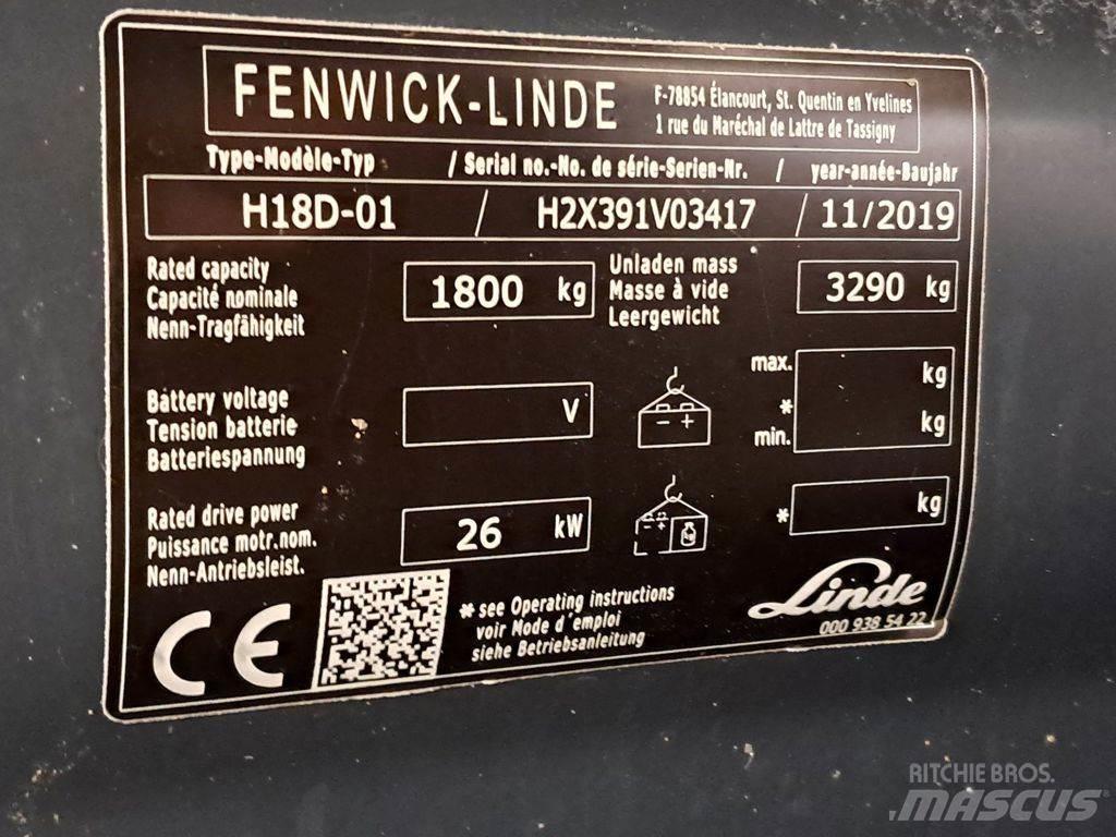 Linde H18D-01 Дизельні навантажувачі