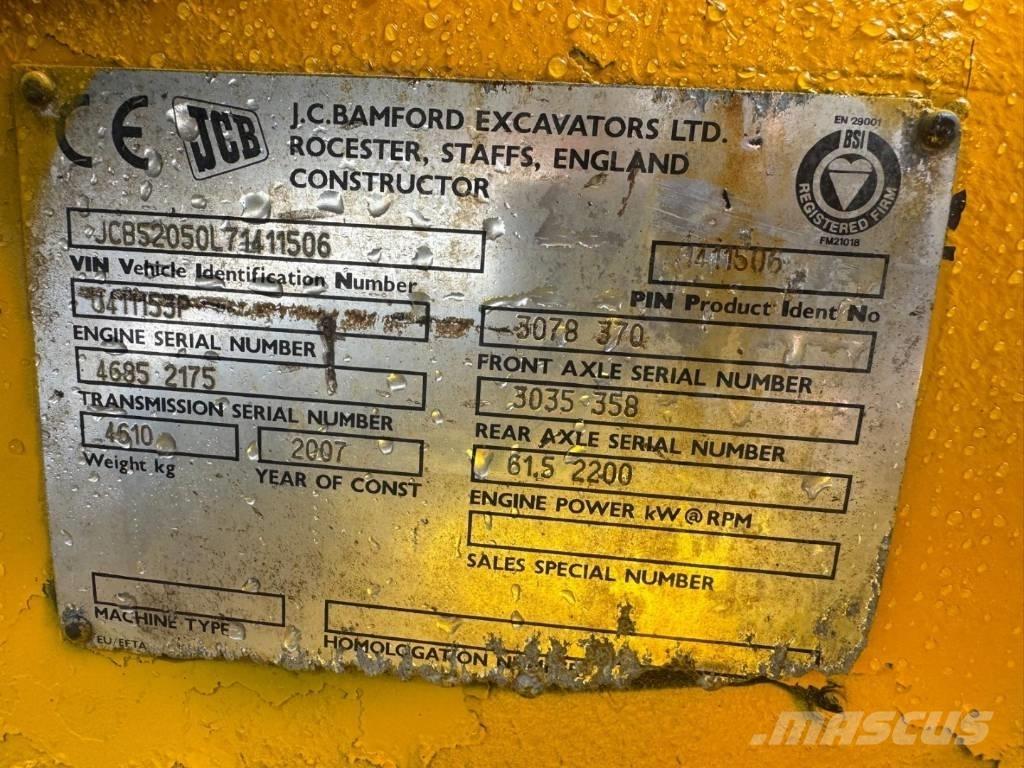 JCB 520-50 Телескопічні навантажувачі