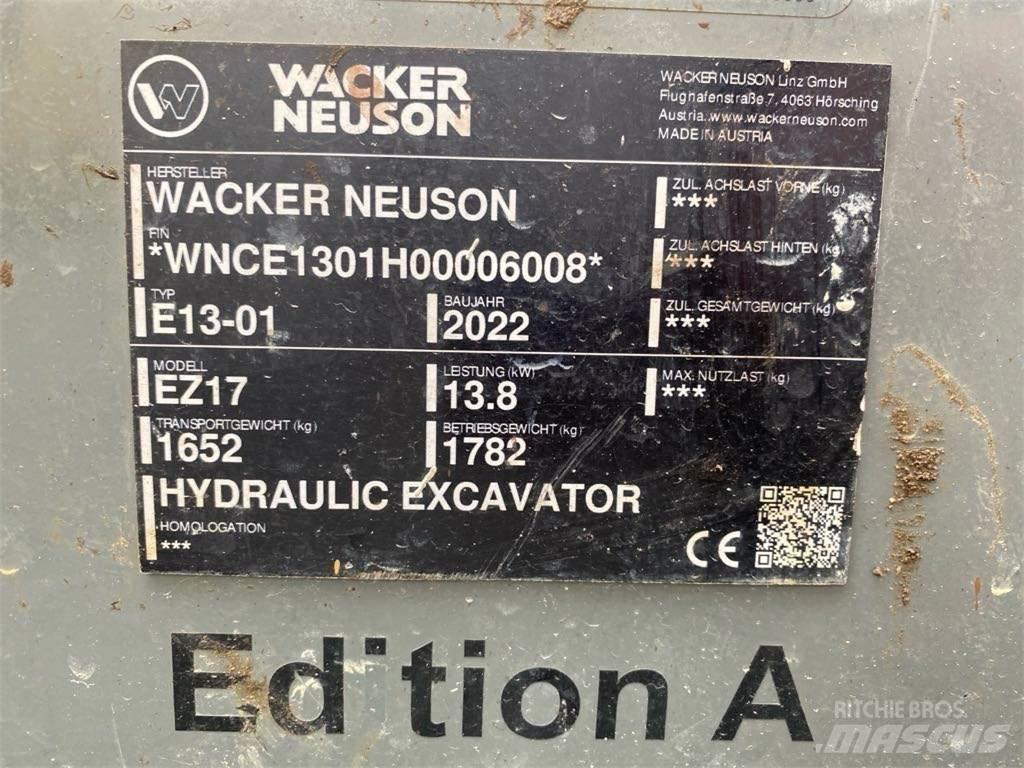 Wacker Neuson EZ17 Гусеничні екскаватори