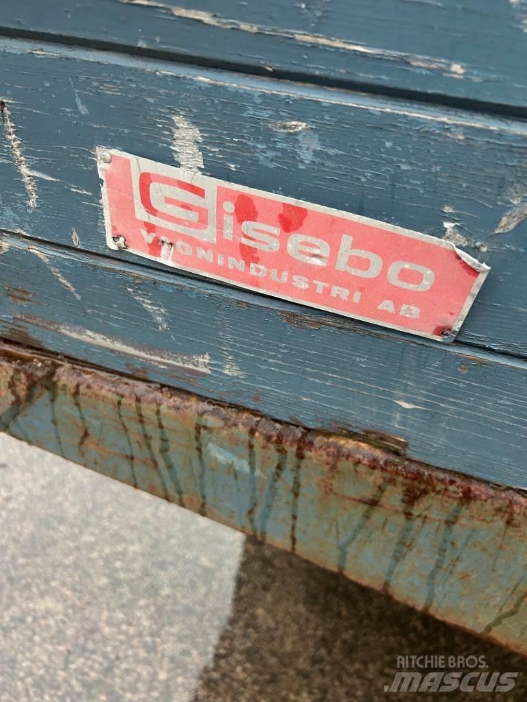 Gisebo Tippvagn Самосвальні причепи