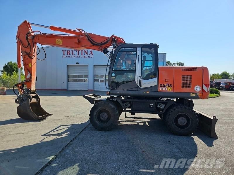 Hitachi ZX 190 W-3 Колісні екскаватори