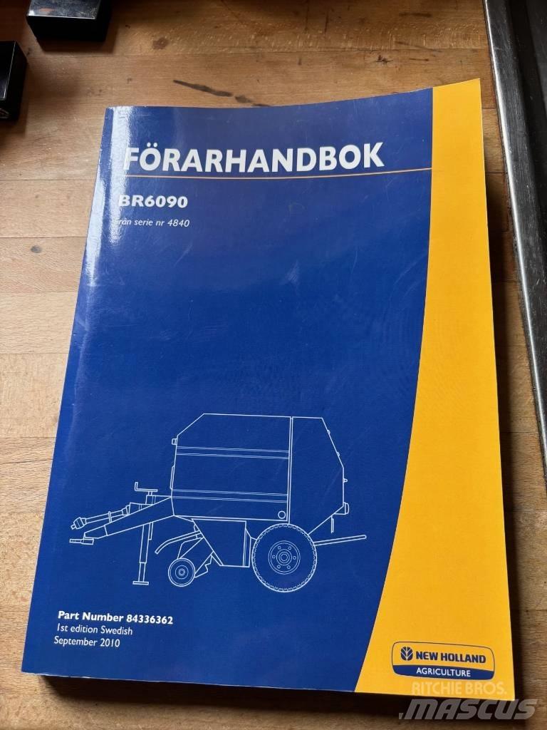 New Holland BR 6090 Рулонні прес-підбирачі