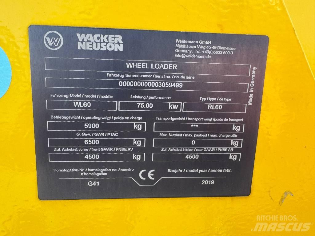 Wacker Neuson WL60 Фронтальні навантажувачі