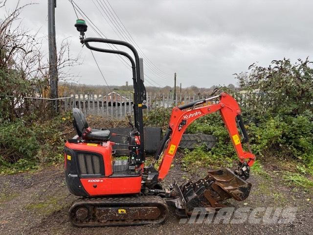 Kubota K 008-5 Міні-екскаватори < 7т