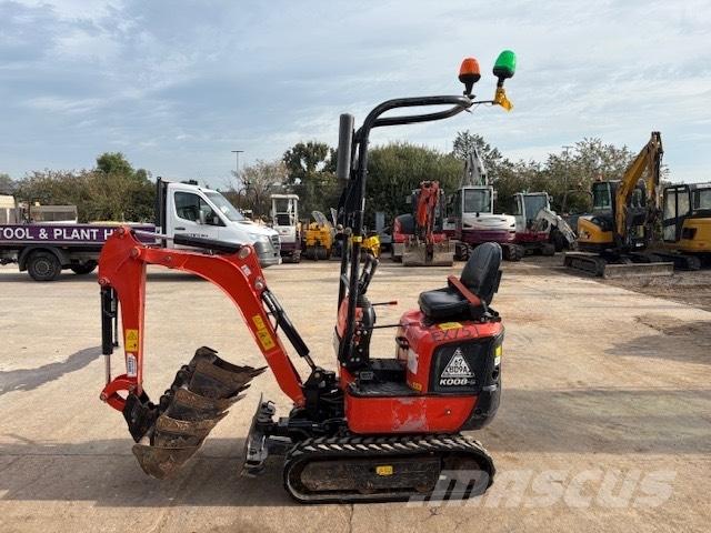 Kubota K 008-5 Міні-екскаватори < 7т