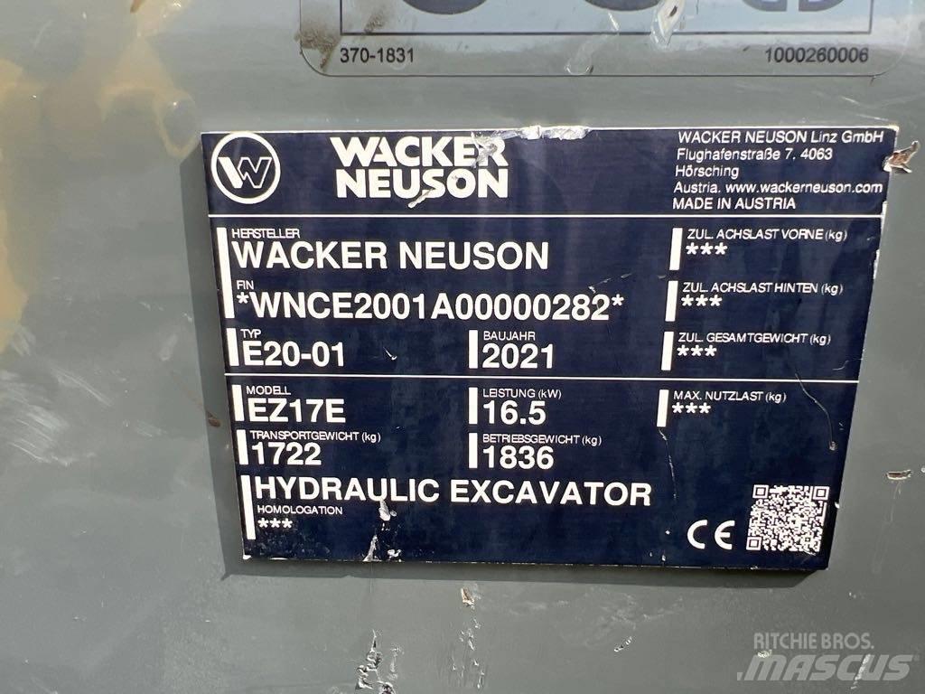 Wacker Neuson EZ17e Гусеничні екскаватори