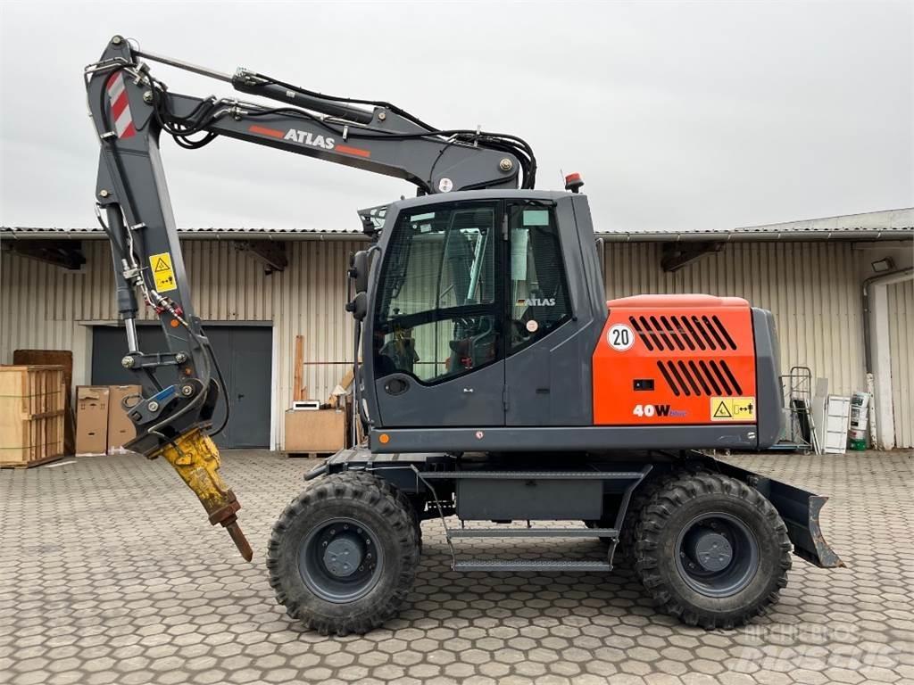 Atlas 140W-BLUE Колісні екскаватори