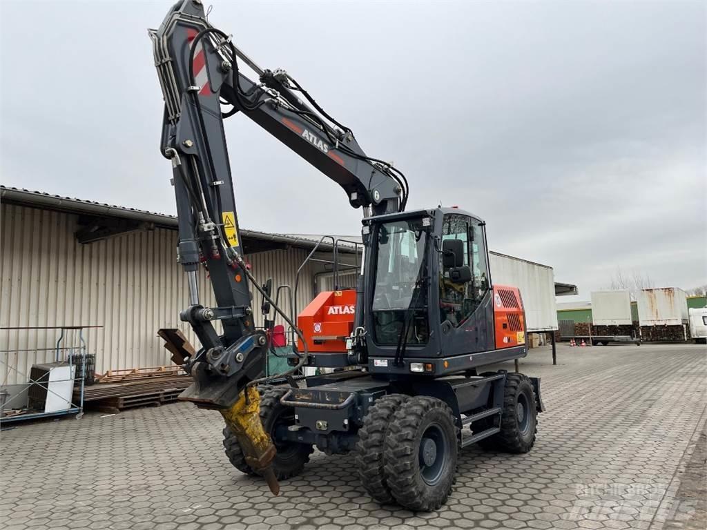 Atlas 140W-BLUE Колісні екскаватори