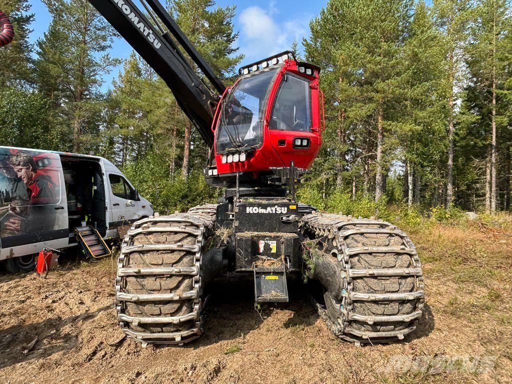 Komatsu 931XC Харвестери