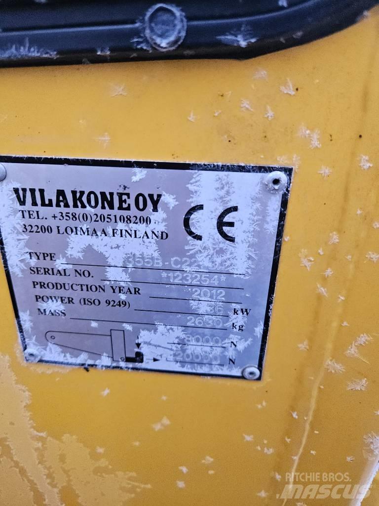 Wille 355 B Підсобні машини