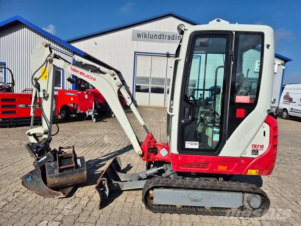 Takeuchi TB 216 Міні-екскаватори < 7т