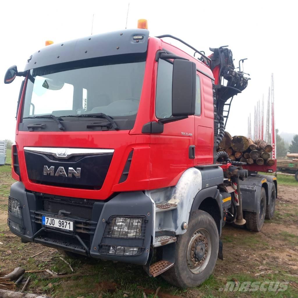 MAN TGS 13.480 Лісовози