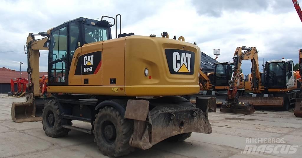 CAT M316F Колісні екскаватори