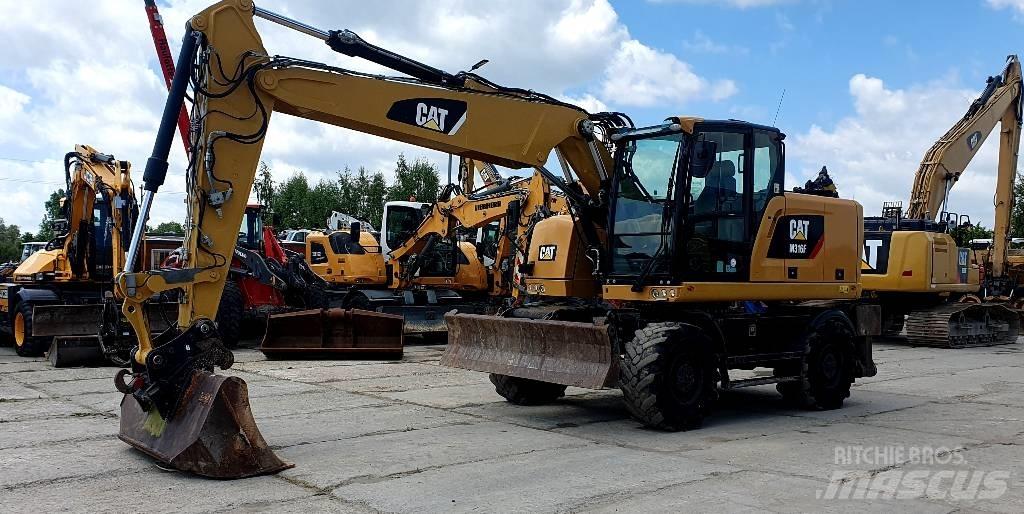 CAT M316F Колісні екскаватори