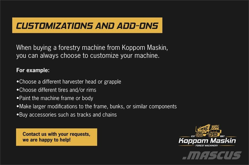 Komatsu 845 Форвардери