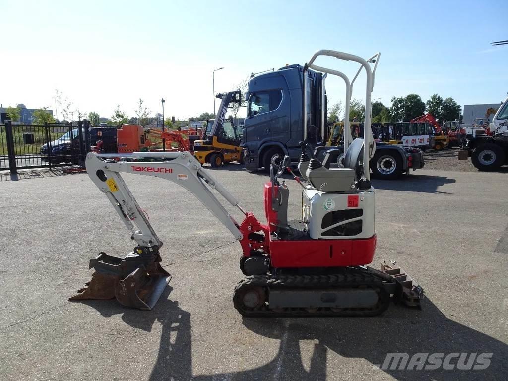 Takeuchi TB210 Міні-екскаватори < 7т