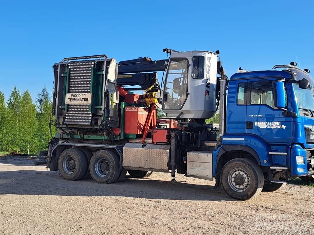 Mus-Max WT11 Подрібнювачі деревини