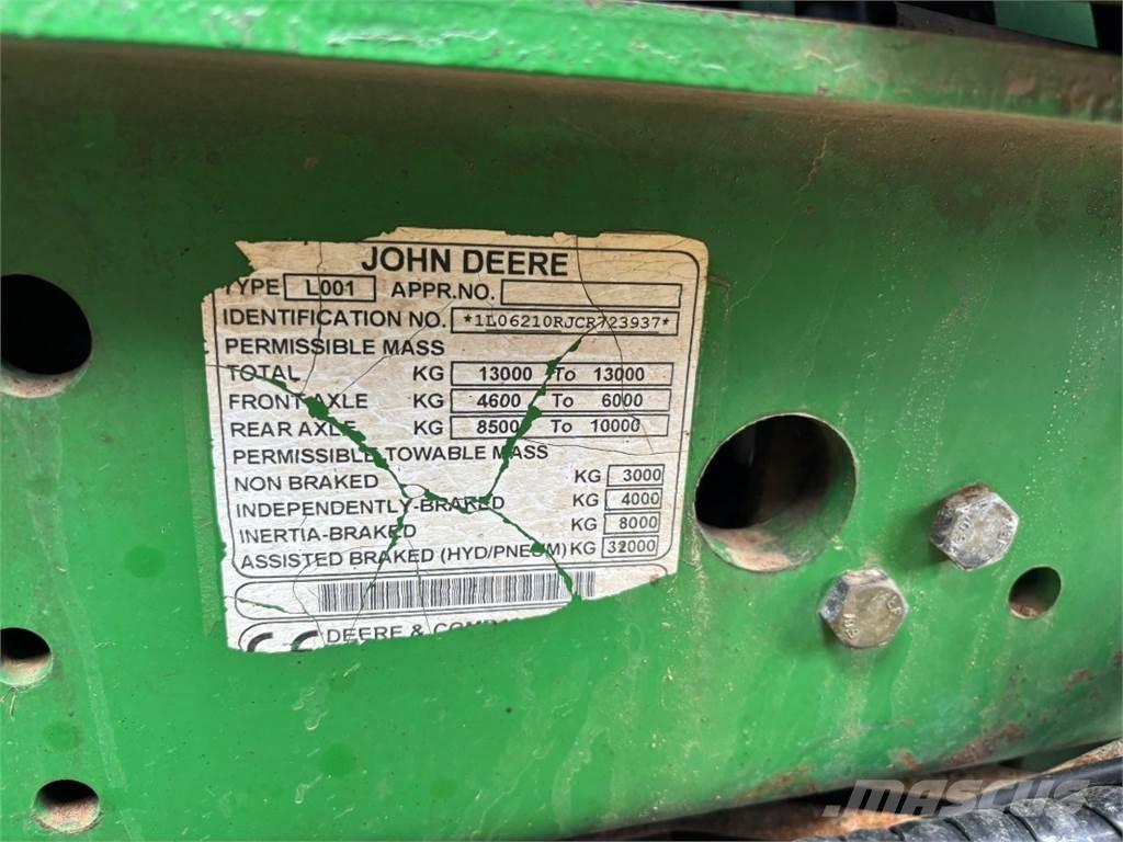 John Deere 6210R Трактори