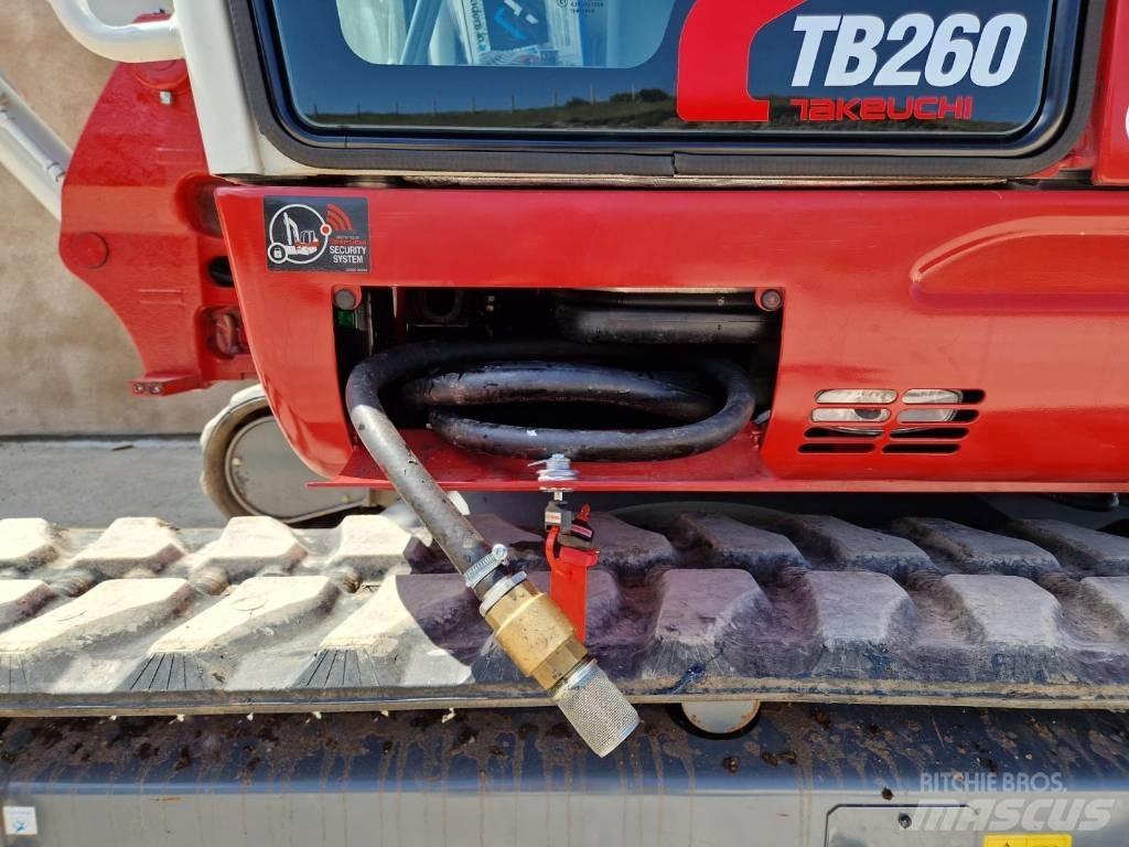 Takeuchi TB 260 Міні-екскаватори < 7т