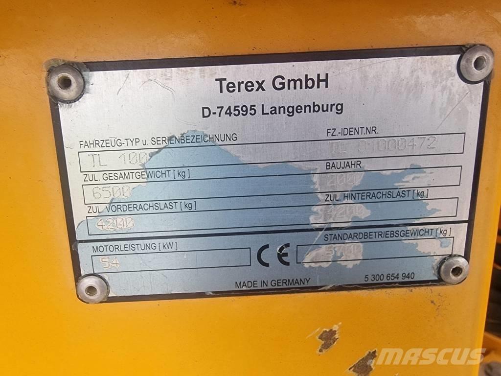 Terex TL 100 Фронтальні навантажувачі