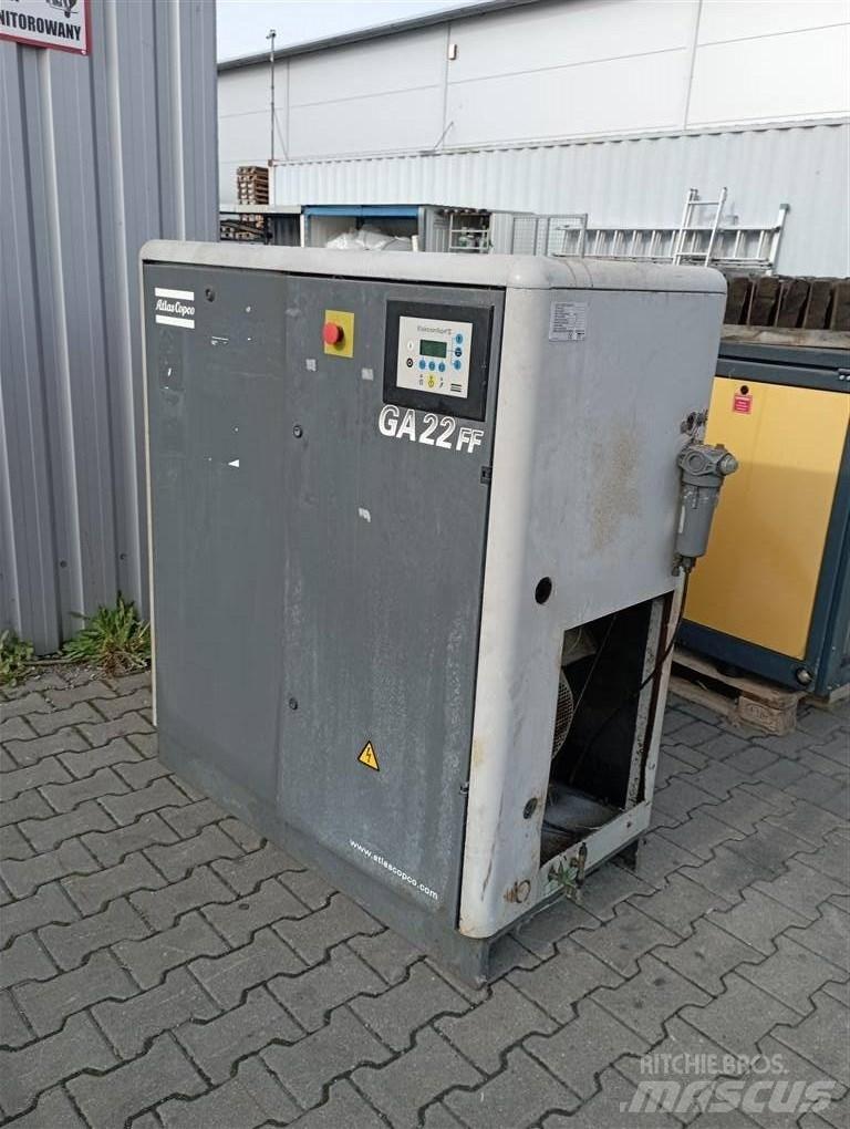 Atlas Copco GA 22 FF Компресори