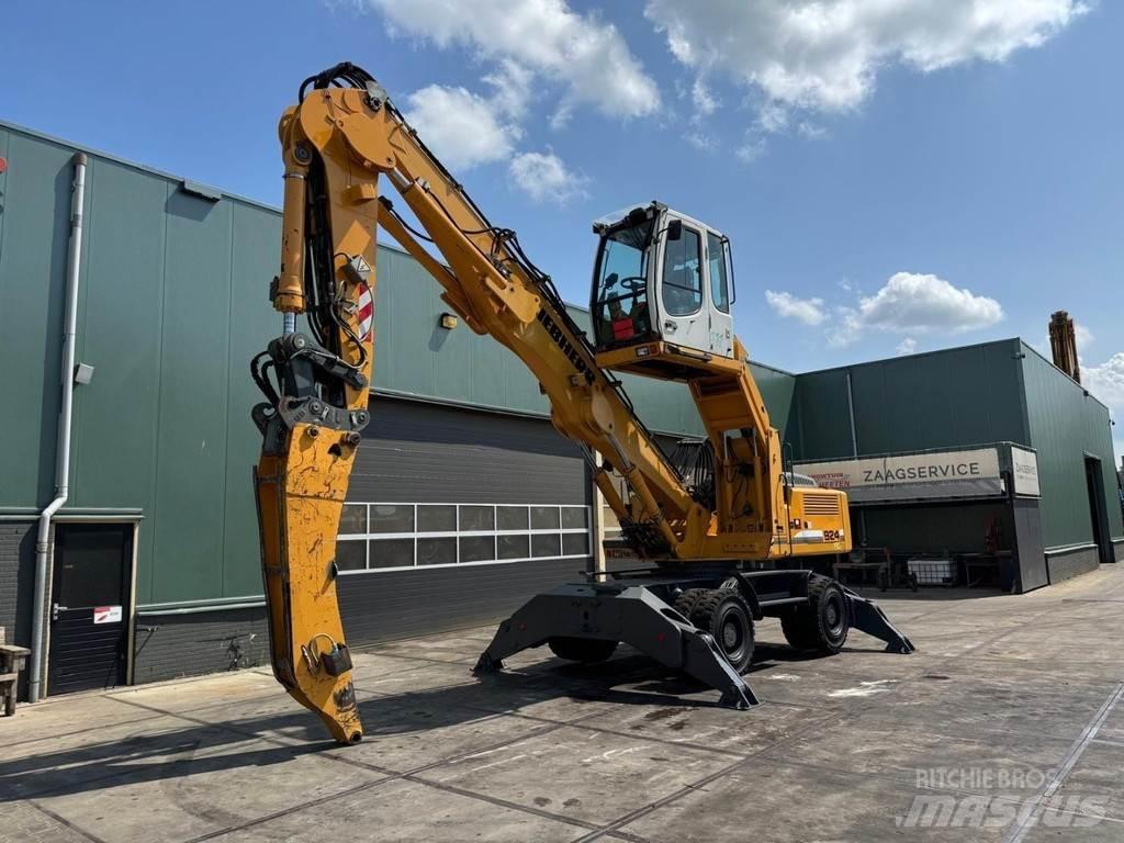 Liebherr A 924 C Перевантажувачі металобрухту/промислові навантажувачі