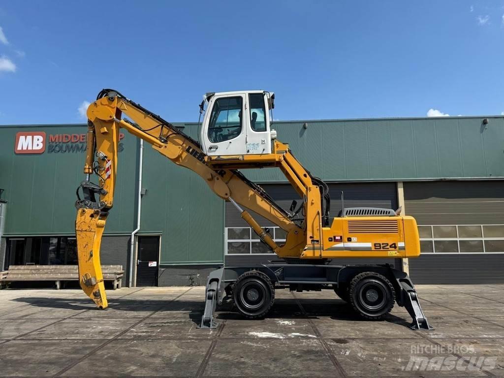 Liebherr A 924 C Перевантажувачі металобрухту/промислові навантажувачі