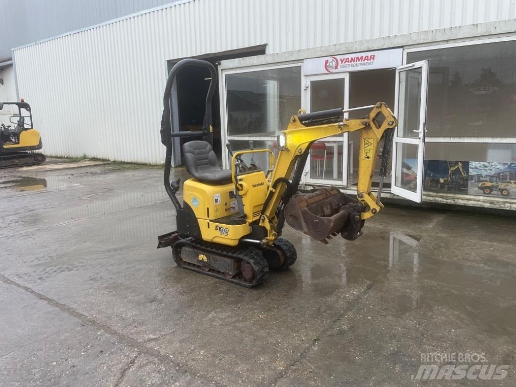 Yanmar SV08 (AH930) Міні-екскаватори < 7т