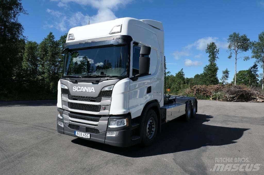 Scania G500B6x2NB Вантажівки з гаковим підйомом