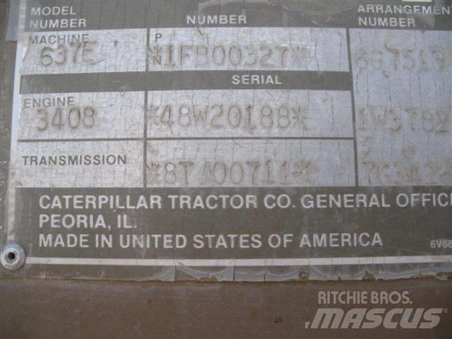 CAT 637E Скрепери