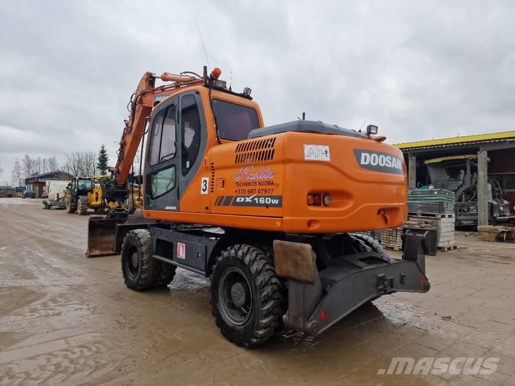Doosan DX 160 W Колісні екскаватори