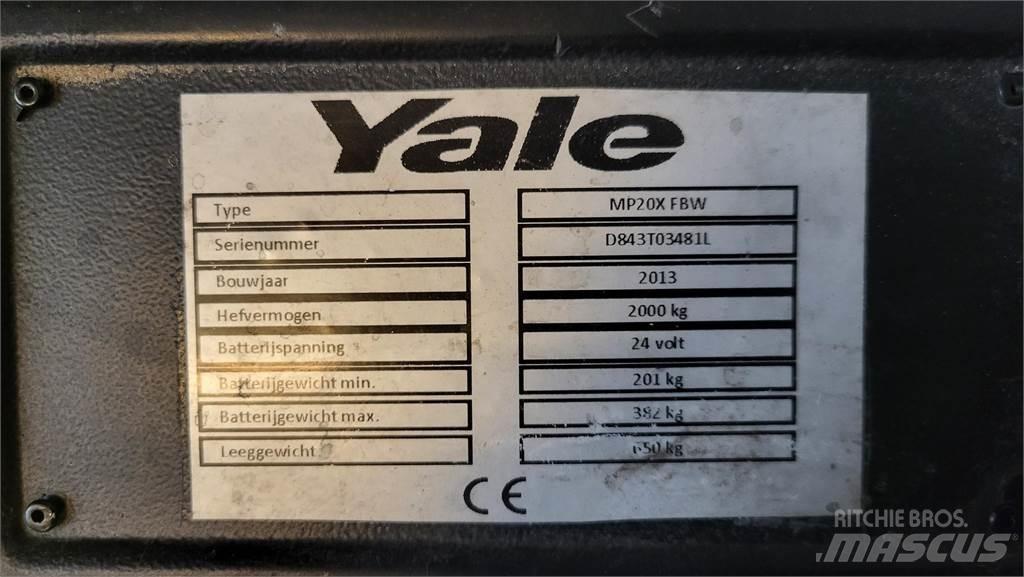 Yale MP20X 2013 Штабелери