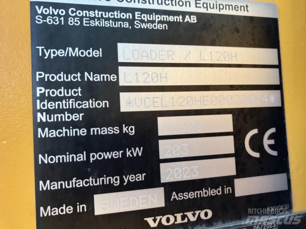 Volvo L120H Фронтальні навантажувачі