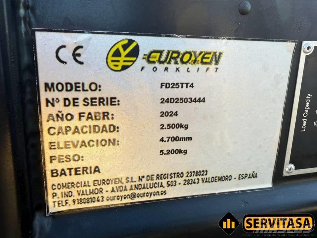 EUROYEN FD25TT4 Дизельні навантажувачі