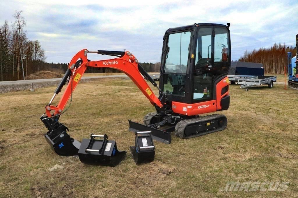 Kubota KX016-4 Міні-екскаватори < 7т