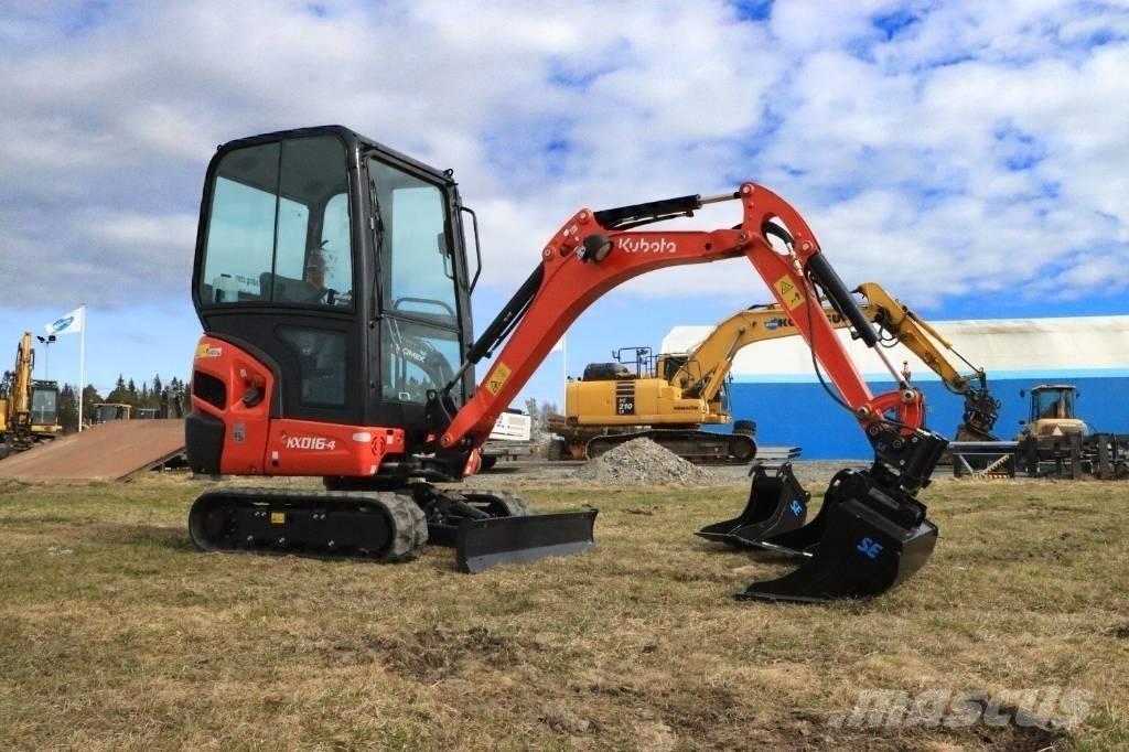 Kubota KX016-4 Міні-екскаватори < 7т
