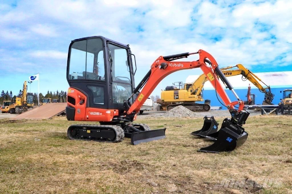 Kubota KX016-4 Міні-екскаватори < 7т